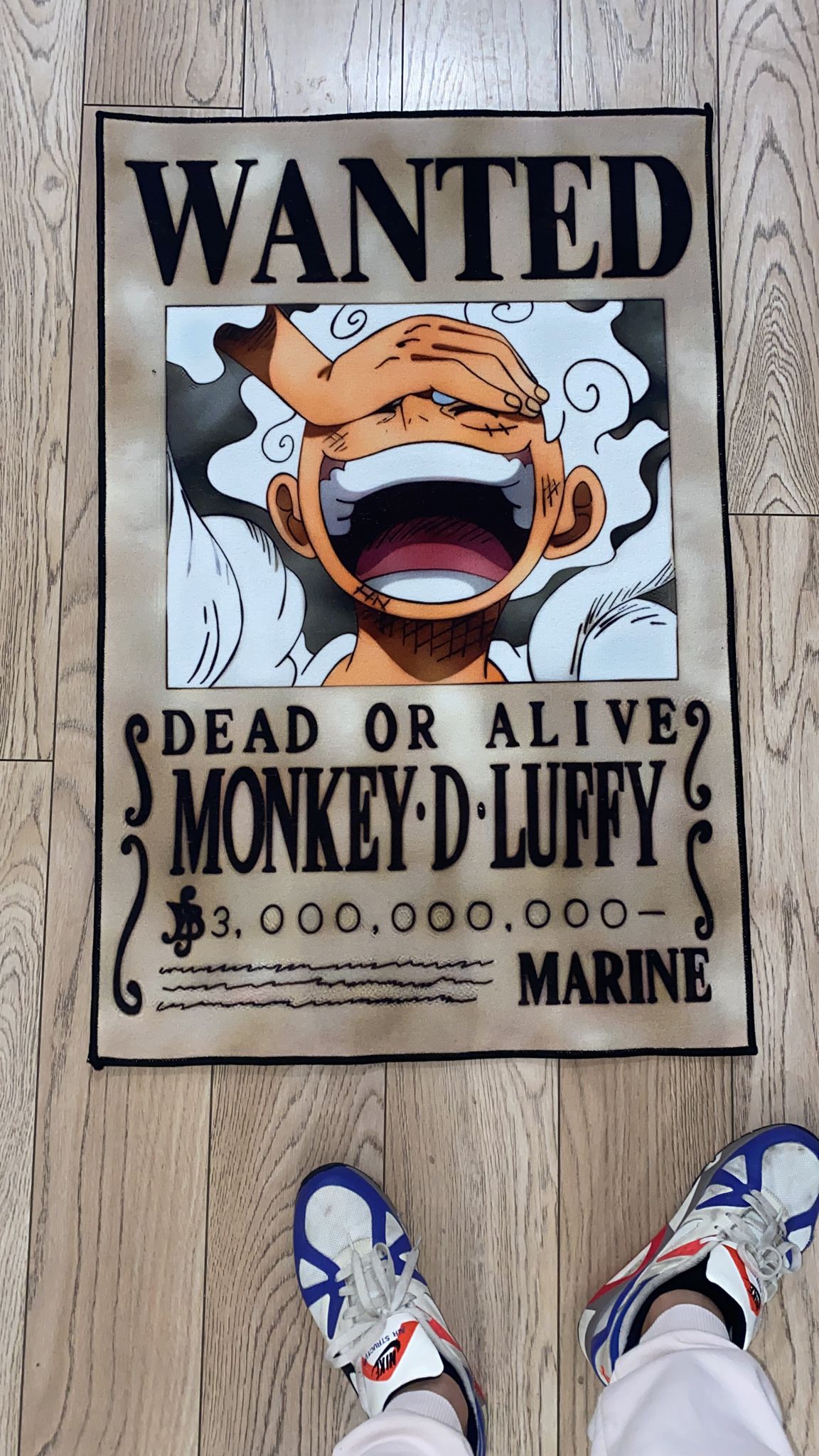 Carpet Wanted Luffy