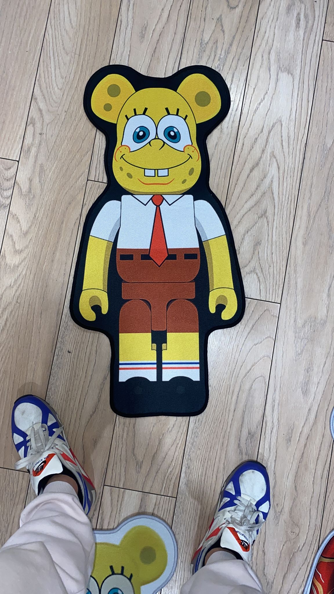Carpet Bearbrick Art  Simpsons